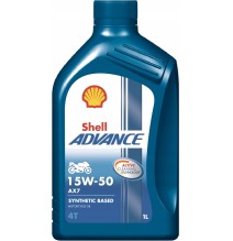 Shell Advance 4T AX7 15W-50 (1L) - oryginalne oleje i smary Shell