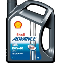 Shell Advance 4T Ultra 10W-40 (4L) - oryginalne oleje i smary Shell