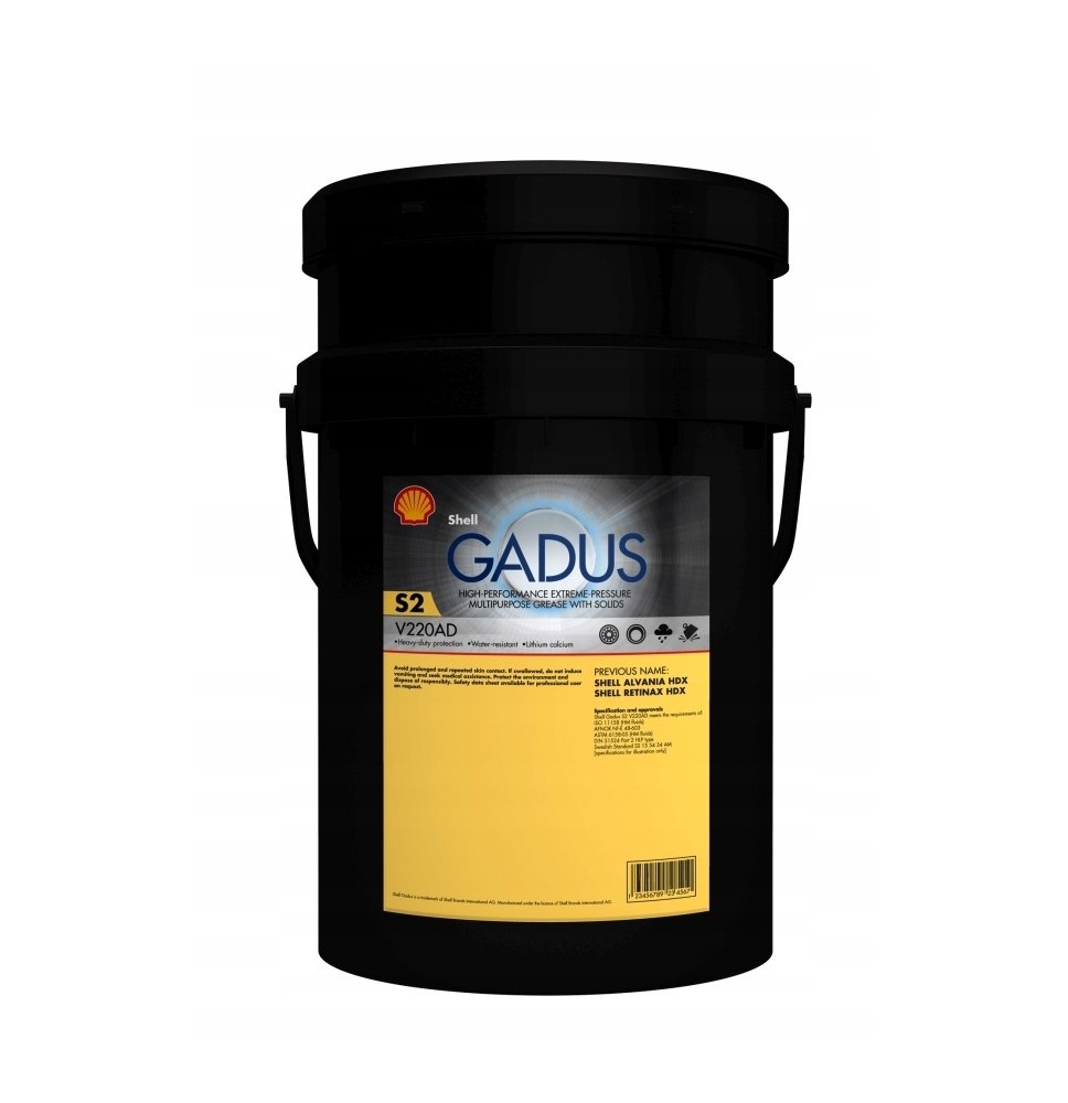 Shell Gadus S2 V220AD 2 (18KG) - oryginalne oleje i smary Shell