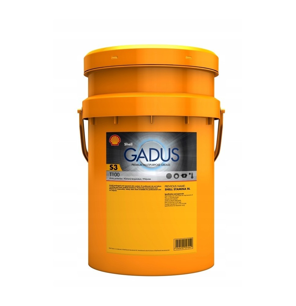 Shell Gadus S3 T100 2 (18KG) - oryginalne oleje i smary Shell