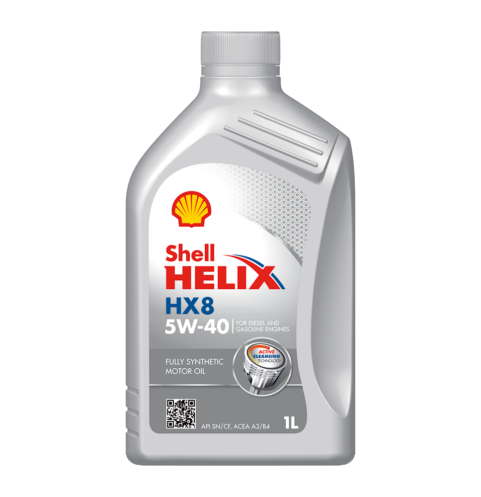 Shell Helix HX8 5W-40 (1L) - oryginalne oleje i smary Shell