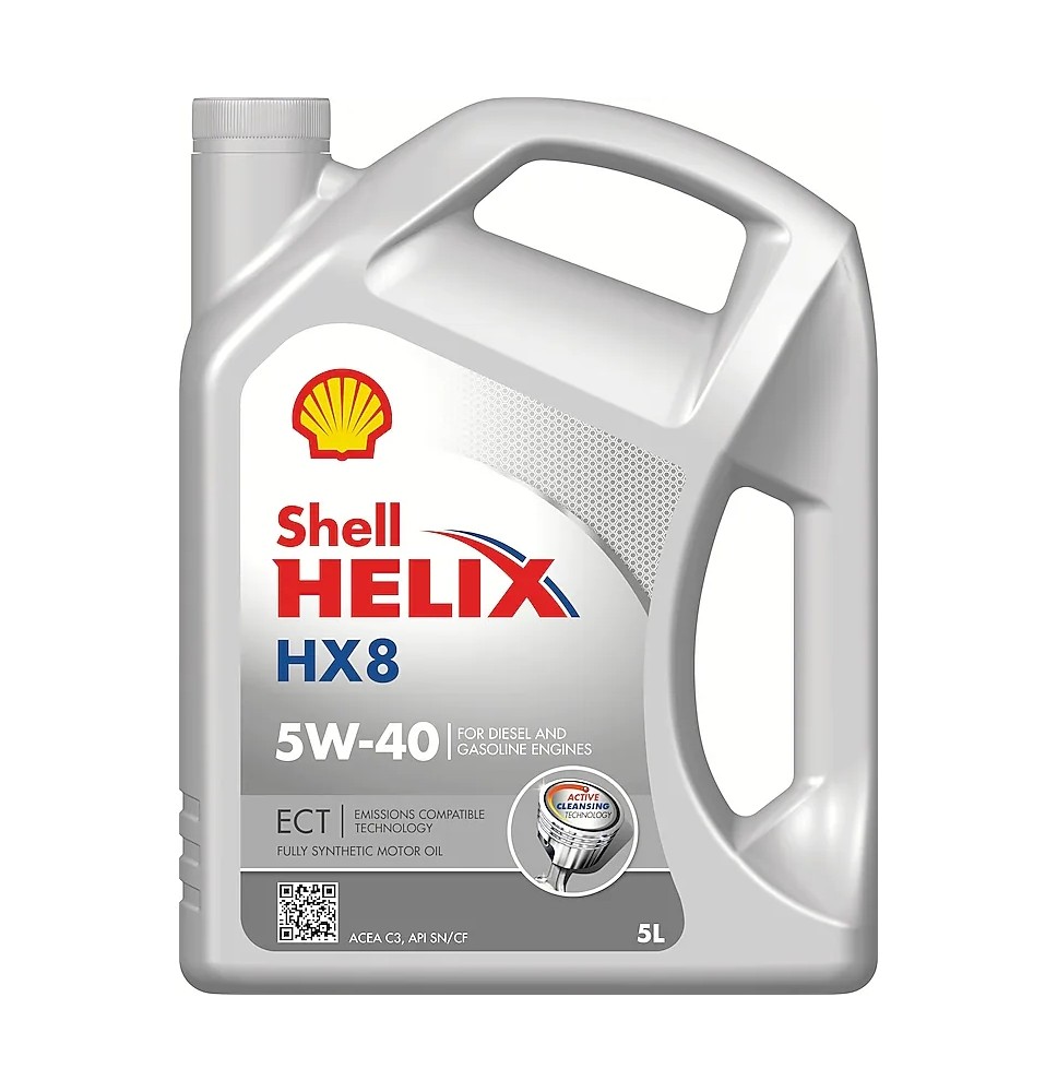 Shell Helix HX8 ECT 5W-40 (5L) - oryginalne oleje i smary Shell
