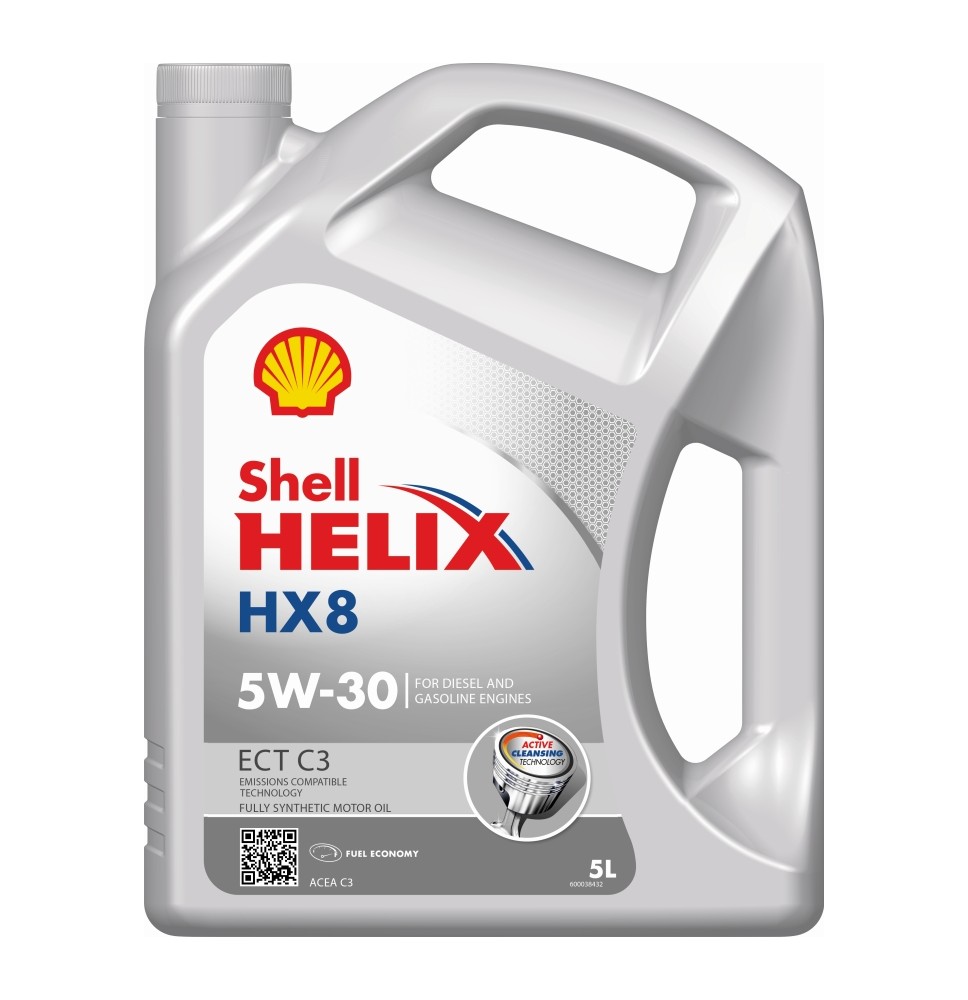 Shell Helix HX8 ECT C3 5W-30 (5L) - oryginalne oleje i smary Shell