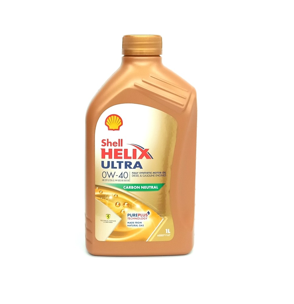 Shell Helix Ultra 0W-40 (1L) - oryginalne oleje i smary Shell