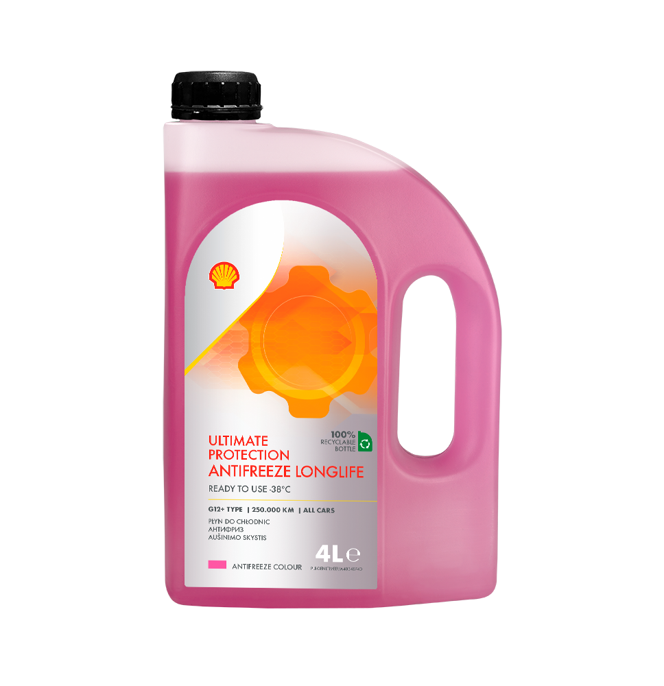 Shell Płyn do chłodnic Antifreeze Longlife Ultimate Protection (4L)