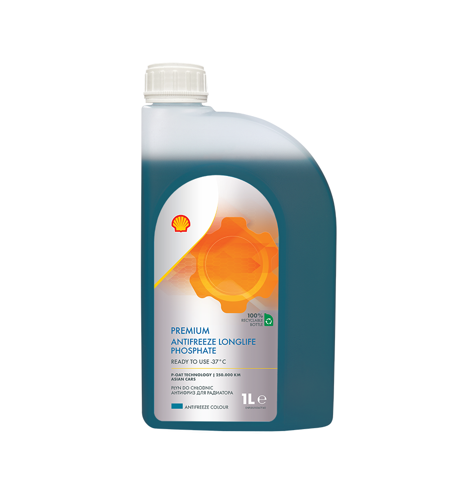 Shell Płyn do chłodnic Premium Phosphate Longlife gotowy (1L)