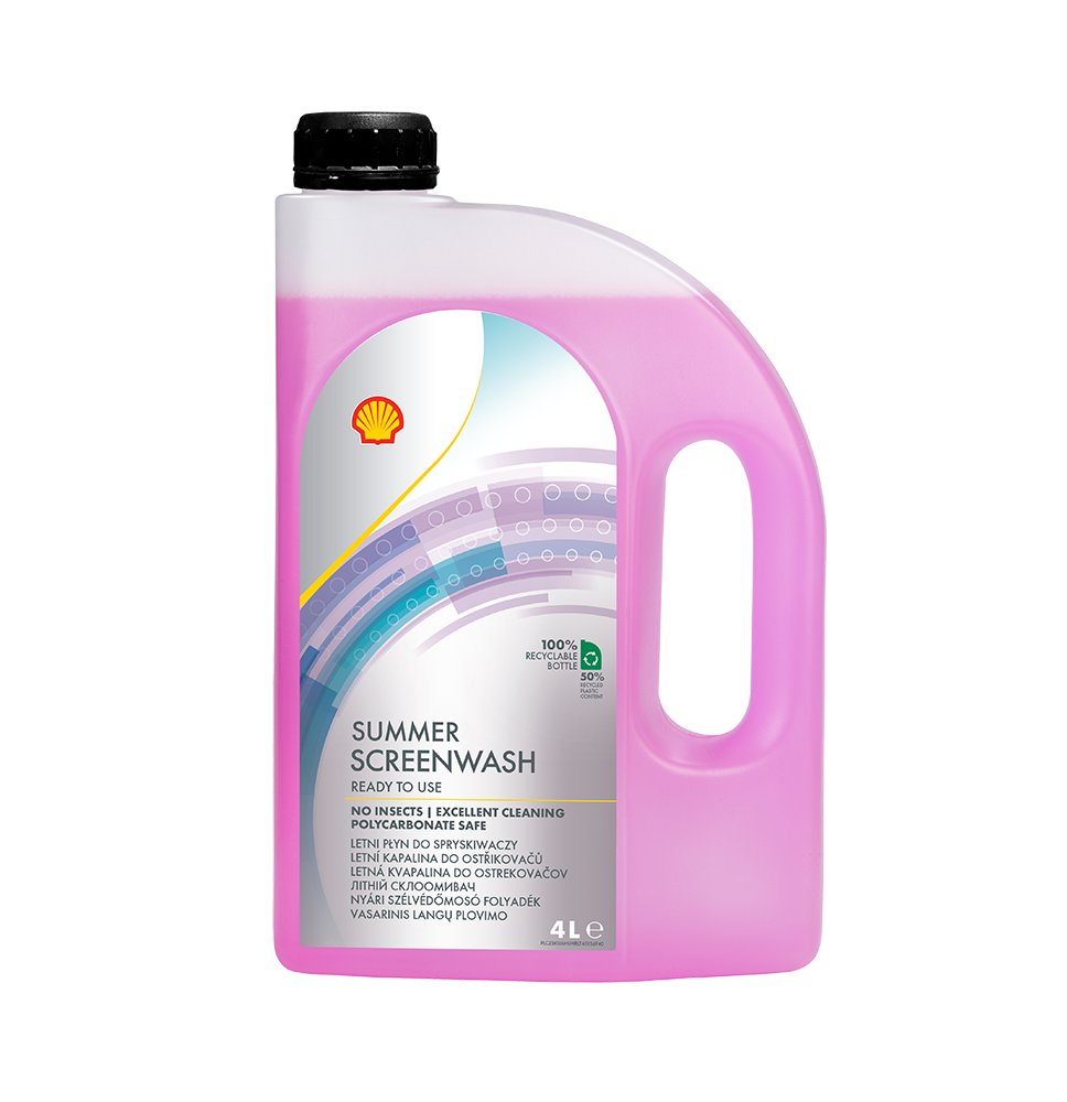 Shell Letni płyn do spryskiwaczy gotowy (4L)