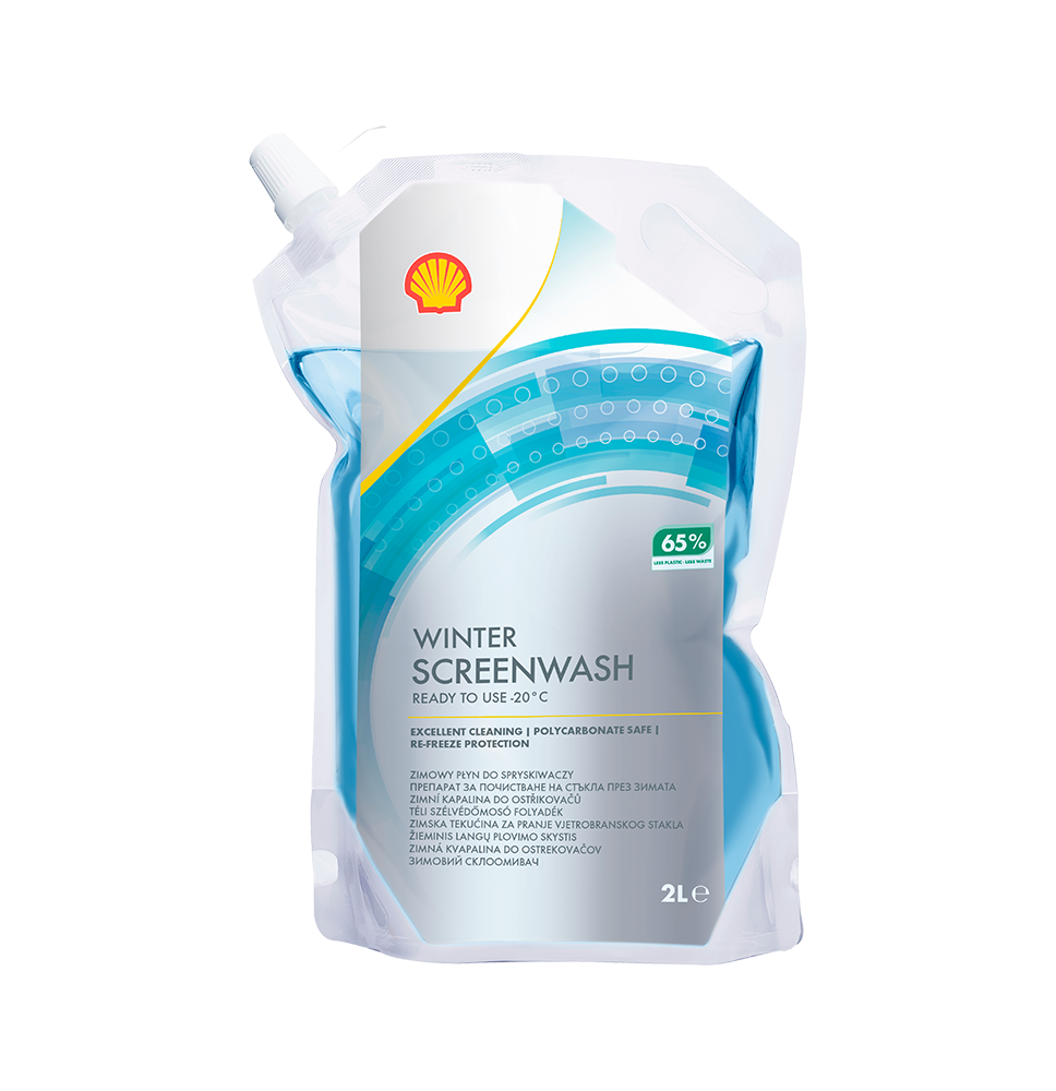 Shell Zimowy płyn do spryskiwaczy gotowy (2L) - oryginalne oleje Shell