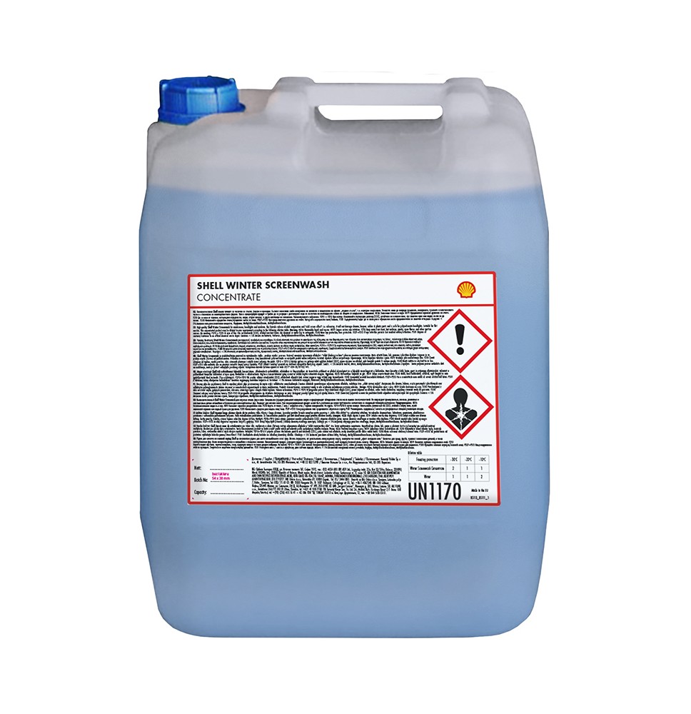 Shell Zimowy płyn do spryskiwaczy koncentrat (20L)