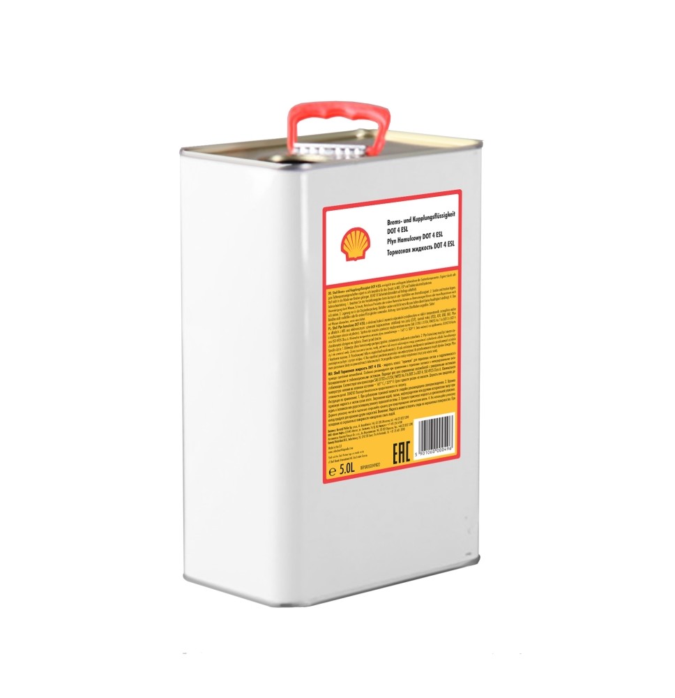Shell Płyn hamulcowy DOT 4 ESL (5L) - oryginalne oleje i smary Shell