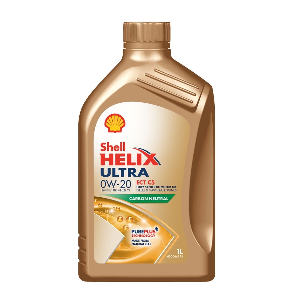 Shell Helix Ultra ECT C5 0W-20 (1L) - oryginalne oleje i smary Shell