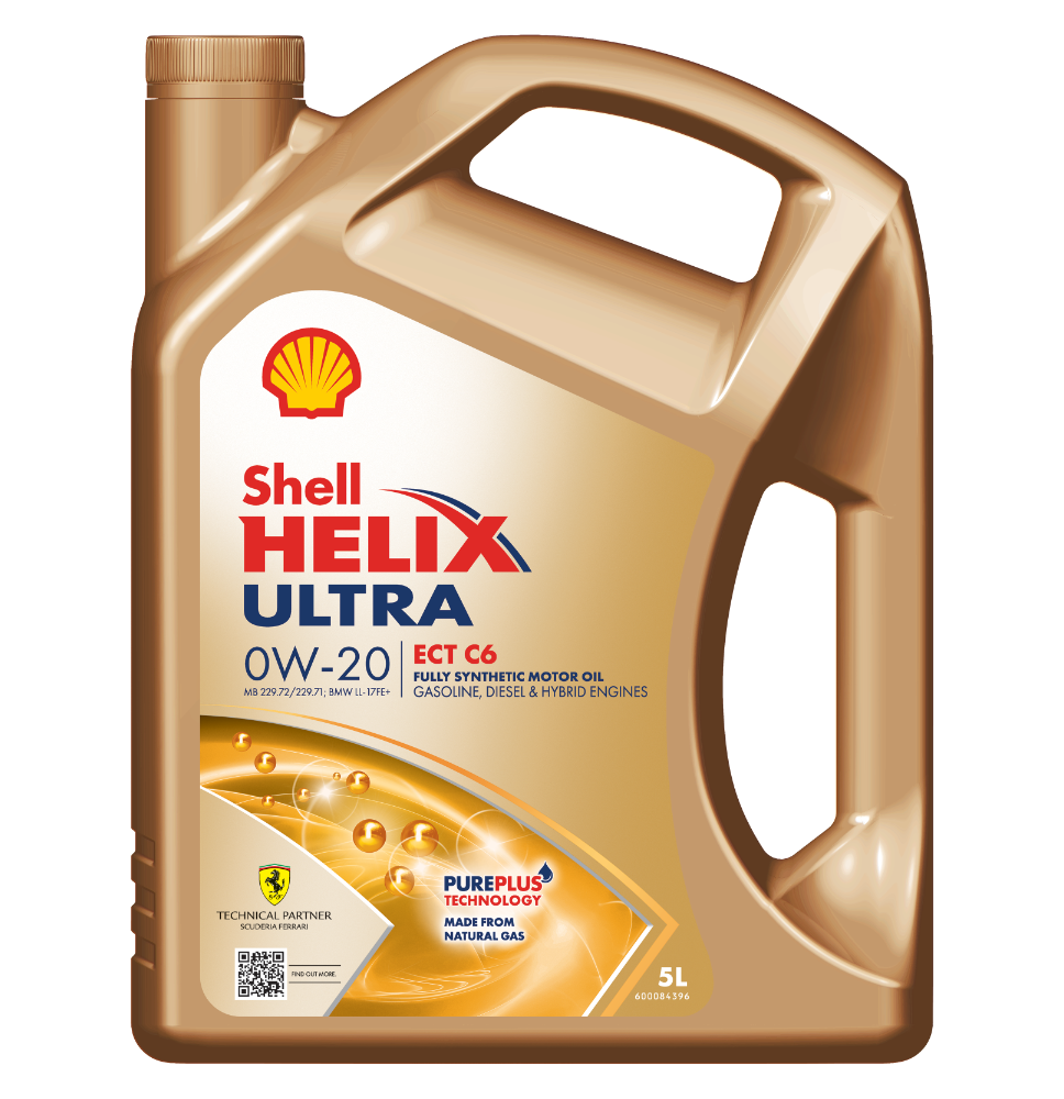 Shell Helix Ultra ECT C6 0W-20 (5L) - oryginalne oleje i smary Shell