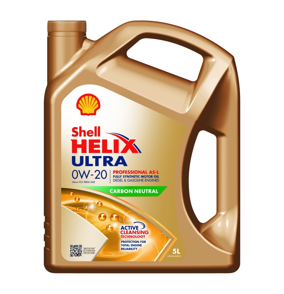 Shell Helix Ultra Professional AS-L 0W-20 (5L) - oryginalne oleje i smary Shell