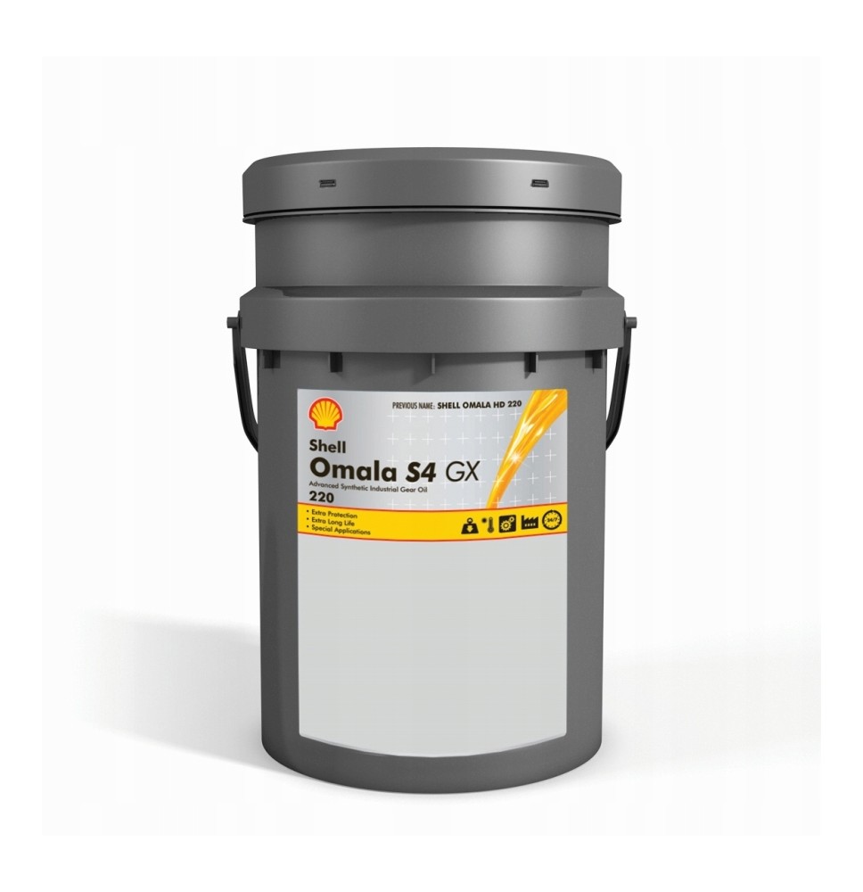 Shell Omala S4 GXV 220 (20L) - oryginalne oleje i smary Shell