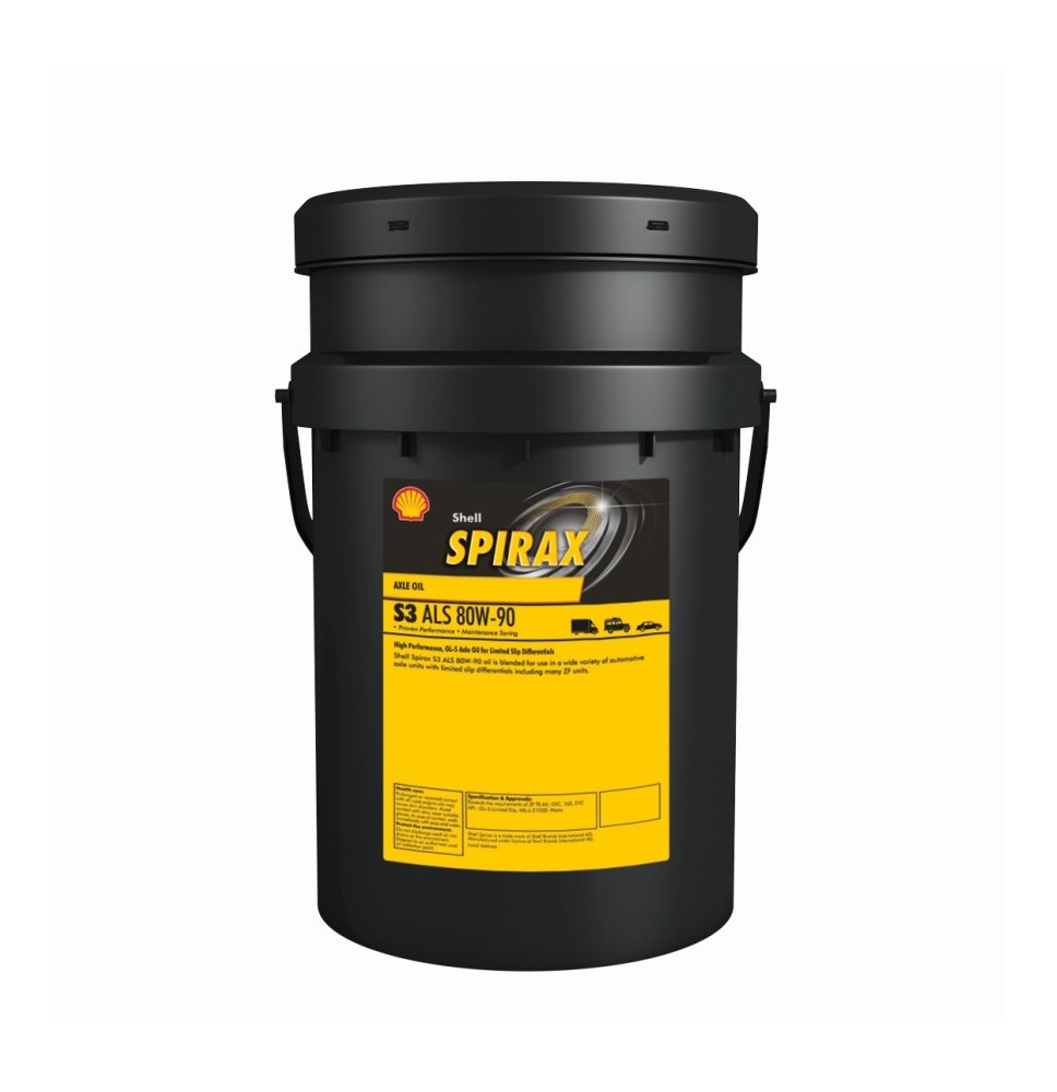 Shell Spirax S3 ALS 85W-90 (20L) - oryginalne oleje i smary Shell
