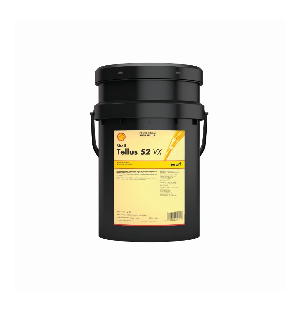 Shell Tellus S2 VX 15 (20L) - oryginalne oleje i smary Shell