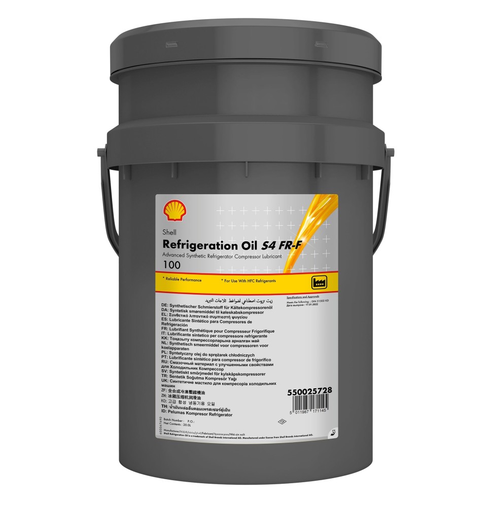 Shell Refrigeration Oil S4 FR-F 68 (20L)