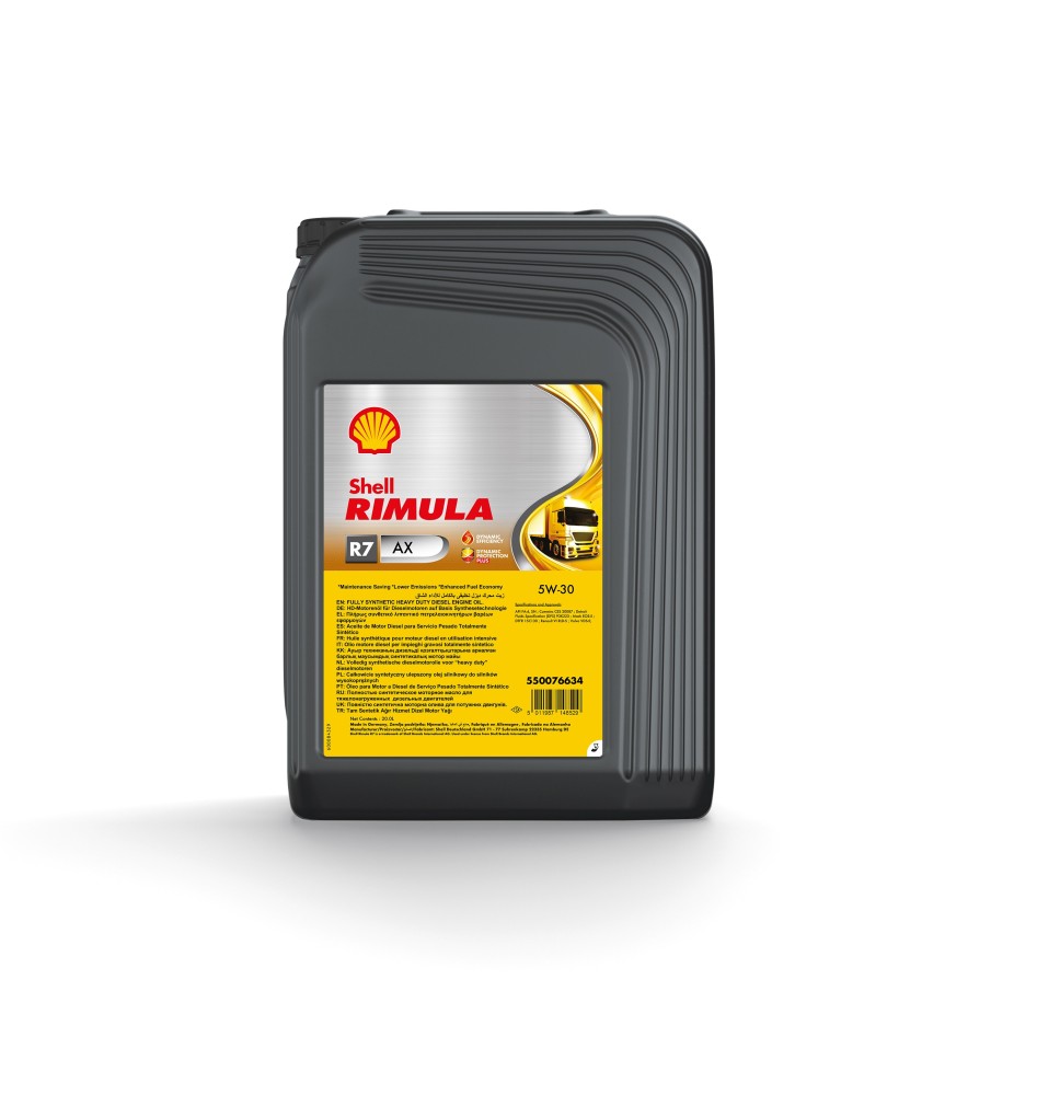 Shell Rimula R7 AX 5W-30 (20L) - oryginalne oleje i smary Shell
