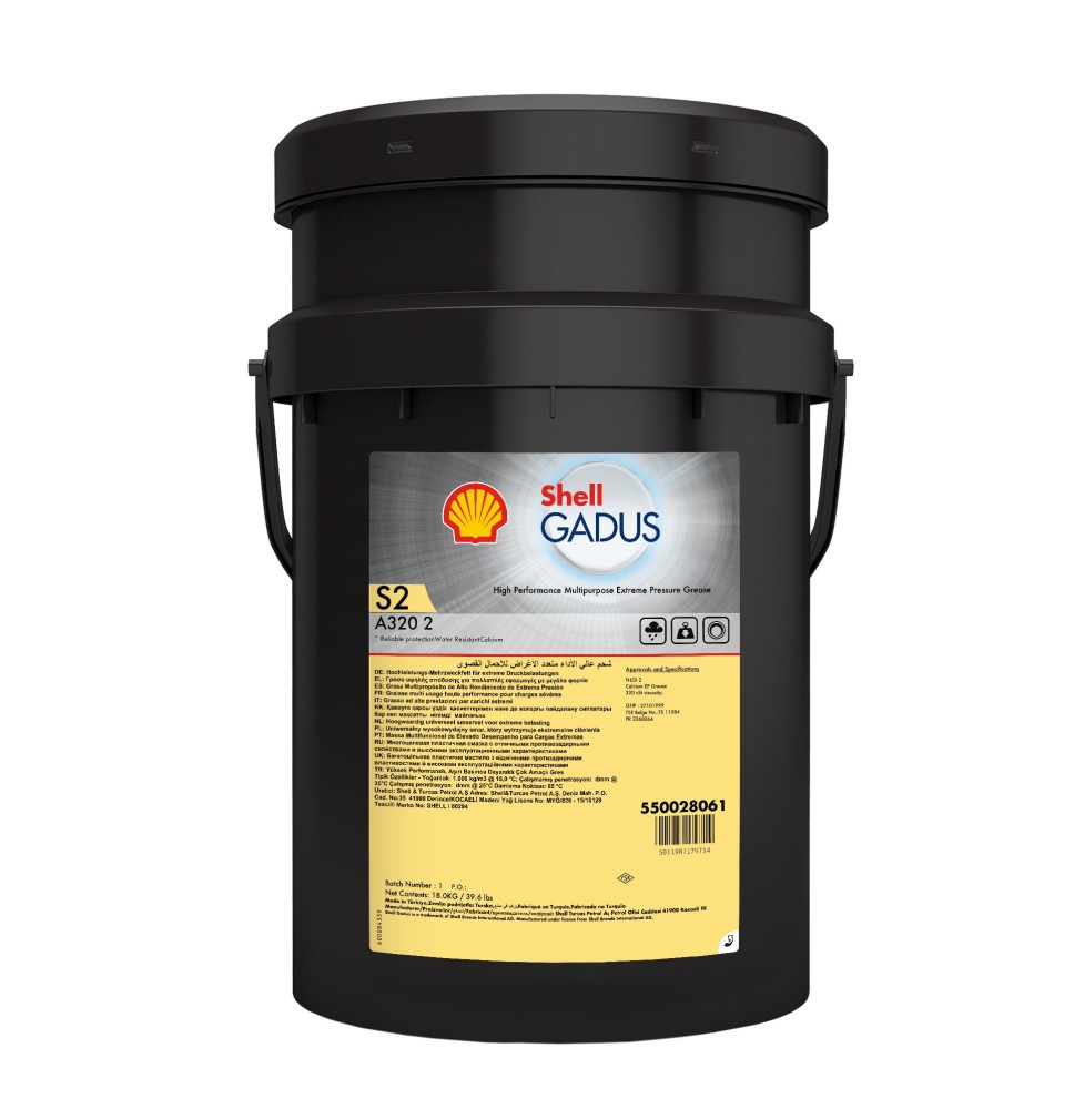 Shell Gadus S2 A320 2 (18KG) - oryginalne oleje i smary Shell