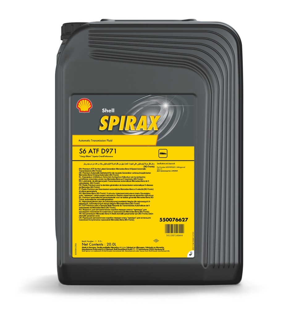 Shell Spirax S6 ATF D971 (20L) - oryginalne oleje i smary Shell