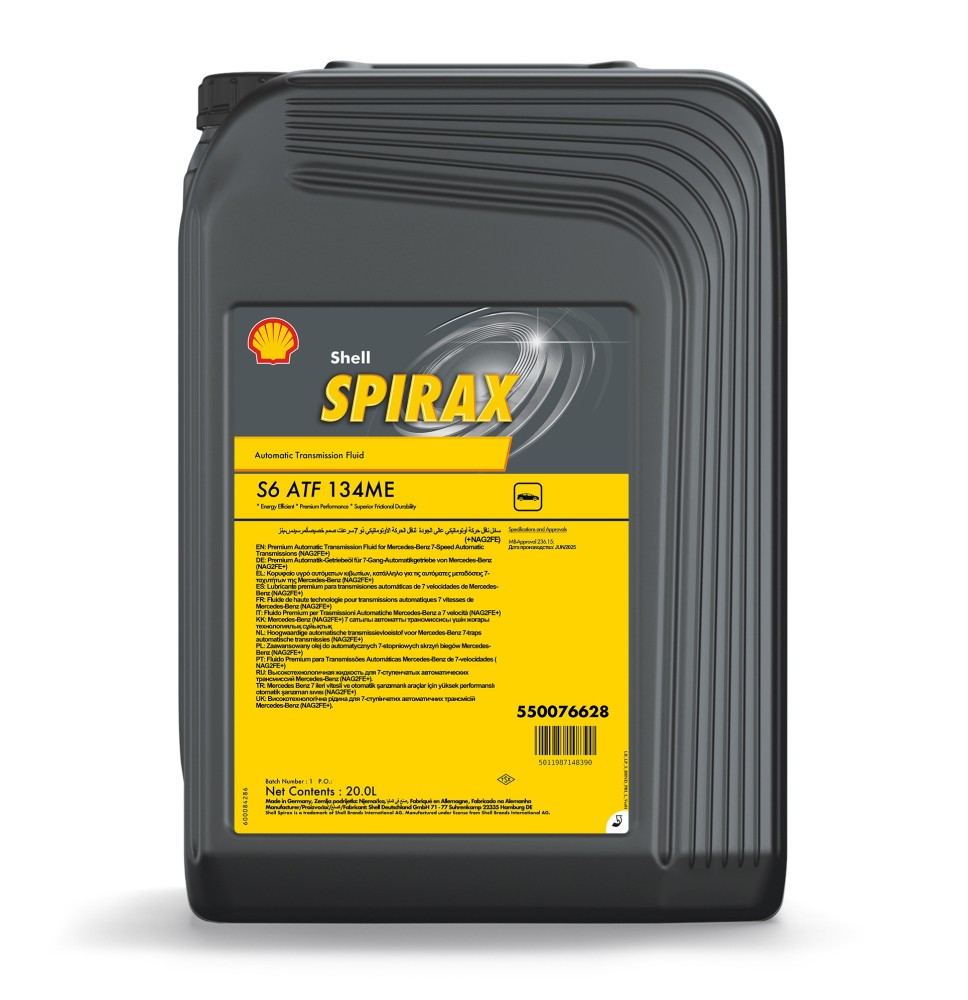 Shell Spirax S6 ATF 134ME (20L) - oryginalne oleje i smary Shell