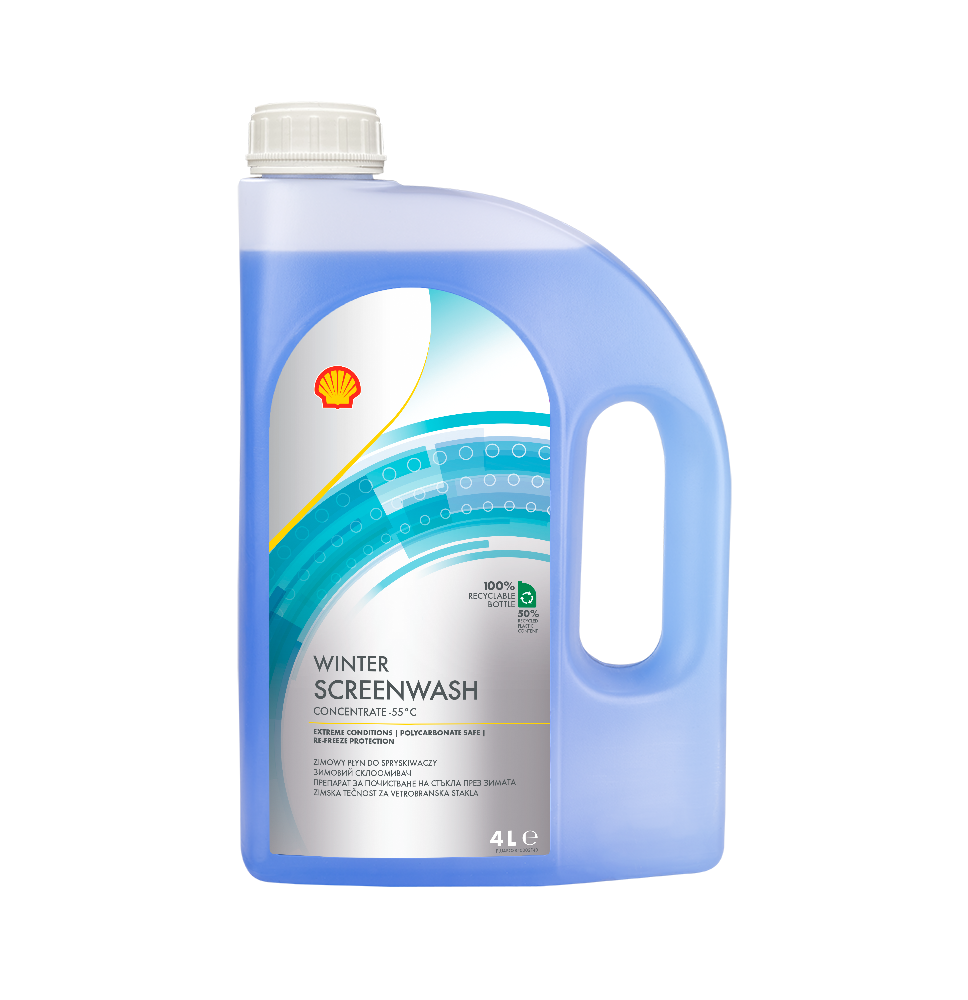 Shell Zimowy płyn do spryskiwaczy koncentrat (4L)