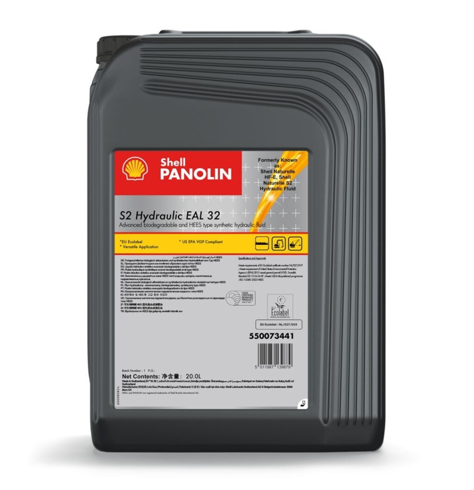 Shell Panolin S2 Hydraulic EAL 32 (20L)