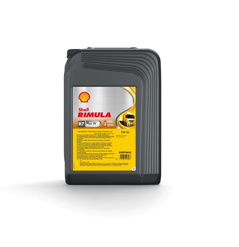 Shell Rimula R7 Plus AI 0W-20 (20L)