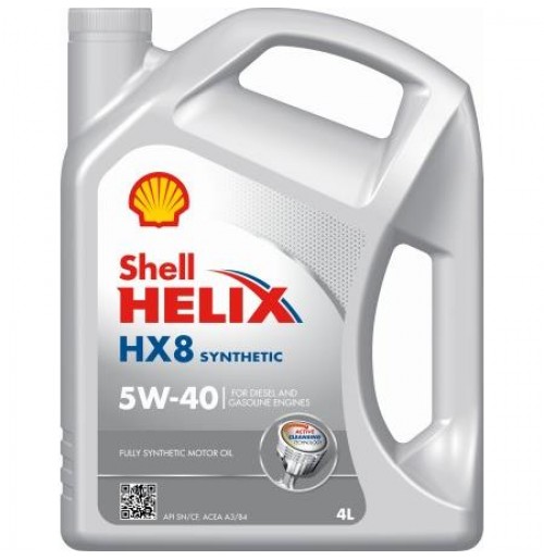 Shell Helix HX8 Synthetic 5W-40 (4L) - oleje silnikowe