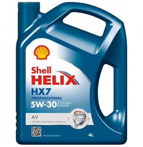 Shell Helix HX7 Professional AV 5W-30 (4L) - oleje silnikowe