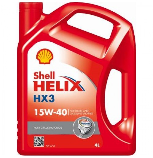 Shell Helix HX3 15W-40 (4L) - oleje silnikowe