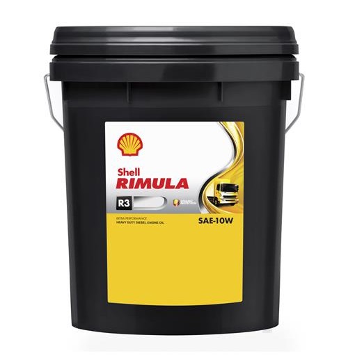 Shell Rimula R3 10W (20L) - maszyny budowlane