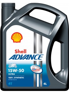 Shell Advance 4T Ultra 15W-50 (4L)